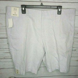 MURANO MEN'S SZ. 40 LINEN BLEND SUMMER SHORTS